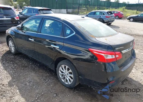 2018 Nissan Sentra Sv из США, поврежденный, VIN 3N1AB7AP5JY260438